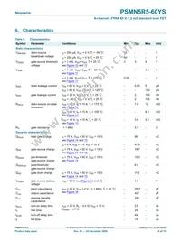 PSMN5R5-60YS Datasheet Page 6