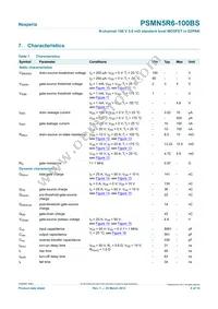 PSMN5R6-100BS Datasheet Page 6
