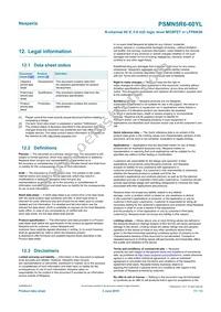 PSMN5R6-60YLX Datasheet Page 11