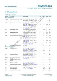 PSMN5R8-30LL Datasheet Page 7