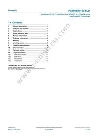 PSMN6R0-25YLDX Datasheet Page 13