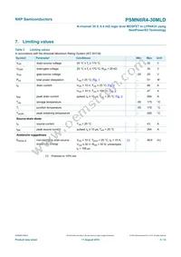 PSMN6R4-30MLDX Datasheet Page 4