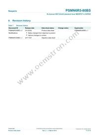 PSMN6R5-80BS Datasheet Page 11