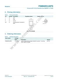 PSMN6R5-80PS Datasheet Page 2