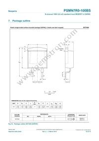 PSMN7R0-100BS Datasheet Page 10