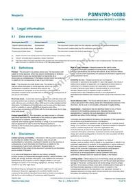 PSMN7R0-100BS Datasheet Page 12