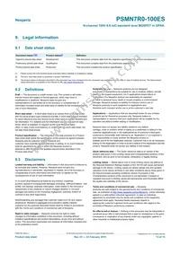 PSMN7R0-100ES Datasheet Page 13