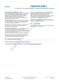PSMN7R0-30MLC Datasheet Page 13