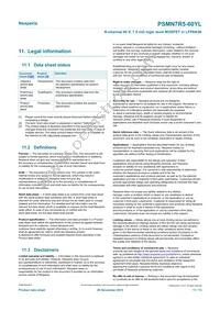 PSMN7R5-60YLX Datasheet Page 11