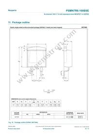 PSMN7R6-100BSEJ Datasheet Page 10