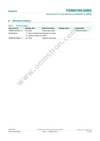 PSMN7R6-60BS Datasheet Page 11