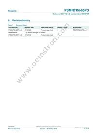 PSMN7R6-60PS Datasheet Page 11