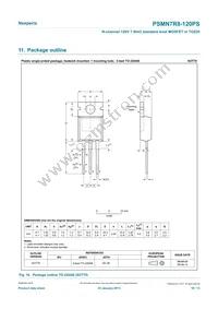 PSMN7R8-120PSQ Datasheet Page 10