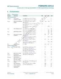 PSMN8R0-30YLC Datasheet Page 6