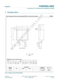 PSMN8R0-40BS Datasheet Page 10