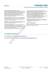 PSMN8R0-40BS Datasheet Page 13