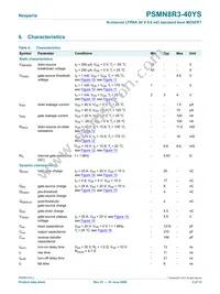 PSMN8R3-40YS Datasheet Page 5