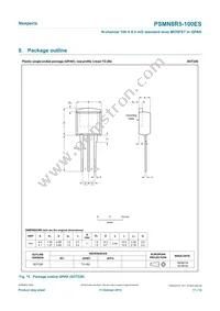 PSMN8R5-100ESQ Datasheet Page 11