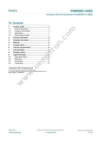 PSMN8R5-100ESQ Datasheet Page 14