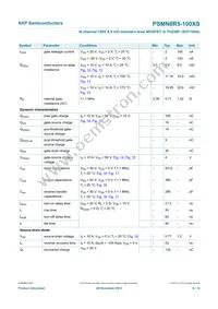 PSMN8R5-100XSQ Datasheet Page 7