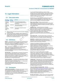 PSMN8R5-60YS Datasheet Page 12