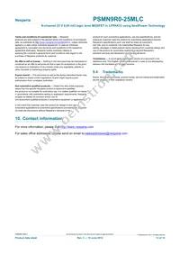 PSMN9R0-25MLC Datasheet Page 13