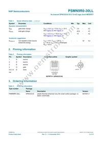 PSMN9R0-30LL Datasheet Page 3