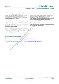 PSMN9R1-30YL Datasheet Page 13