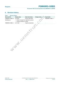 PSMN9R5-100BS Datasheet Page 11