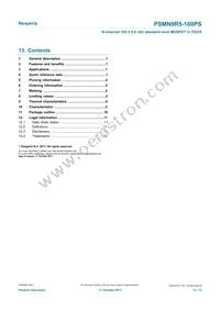 PSMN9R5-100PS Datasheet Page 13