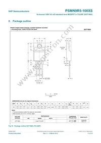 PSMN9R5-100XS Datasheet Page 12