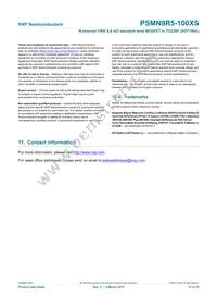 PSMN9R5-100XS Datasheet Page 15