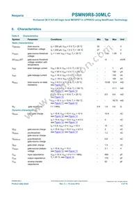 PSMN9R8-30MLC Datasheet Page 5