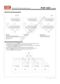 PSP-600-5 Datasheet Page 3