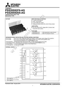 PSS20S92F6-AG Datasheet Cover