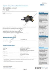 PST360-1S-C0000-ERA360-05K Datasheet Cover