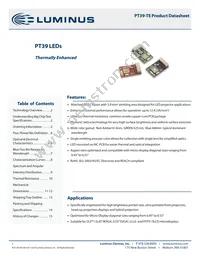 PT-39-B-L21-EPF Datasheet Cover