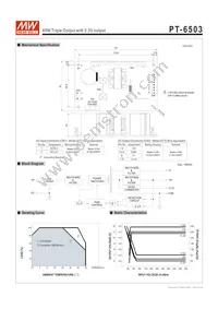 PT-6503 Datasheet Page 2