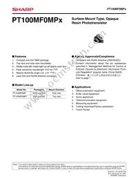 PT100MF0MP1 Datasheet Cover