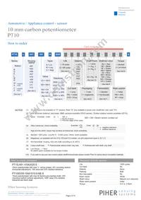 PT10LH02-224A2020-P10-S Datasheet Page 2