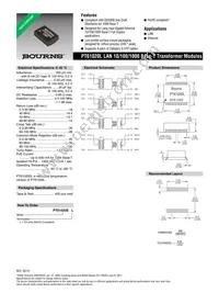 PT61020EL Datasheet Cover