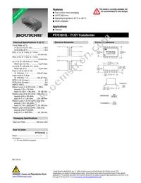 PT75161EL Datasheet Cover