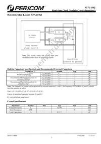 PT7C4302ZEE Datasheet Page 5