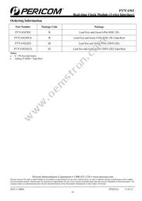 PT7C4302ZEE Datasheet Page 14