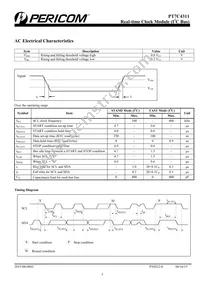 PT7C4311WE Datasheet Page 5