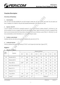 PT7C4311WE Datasheet Page 7