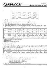 PT7C4311WE Datasheet Page 9
