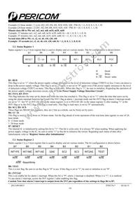 PT7C43190LE Datasheet Page 10
