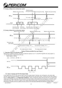 PT7C43190LE Datasheet Page 19