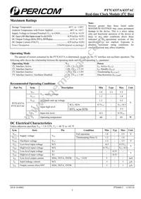 PT7C4337ACSEX Datasheet Page 3
